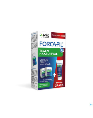 Forcapil a/chute pack decouverte comp 30x2+sh grat