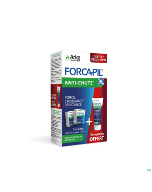 Forcapil a/chute pack decouverte comp 30x2+sh grat