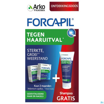 Forcapil a/chute pack decouverte comp 30x2+sh grat