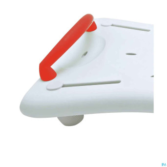 Planche baignoire poignee 70x35cm rouge advys
