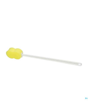 Eponge bain contour manche plastique pliable advys