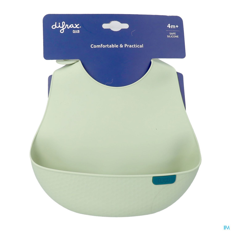 Difrax bavoir silicone