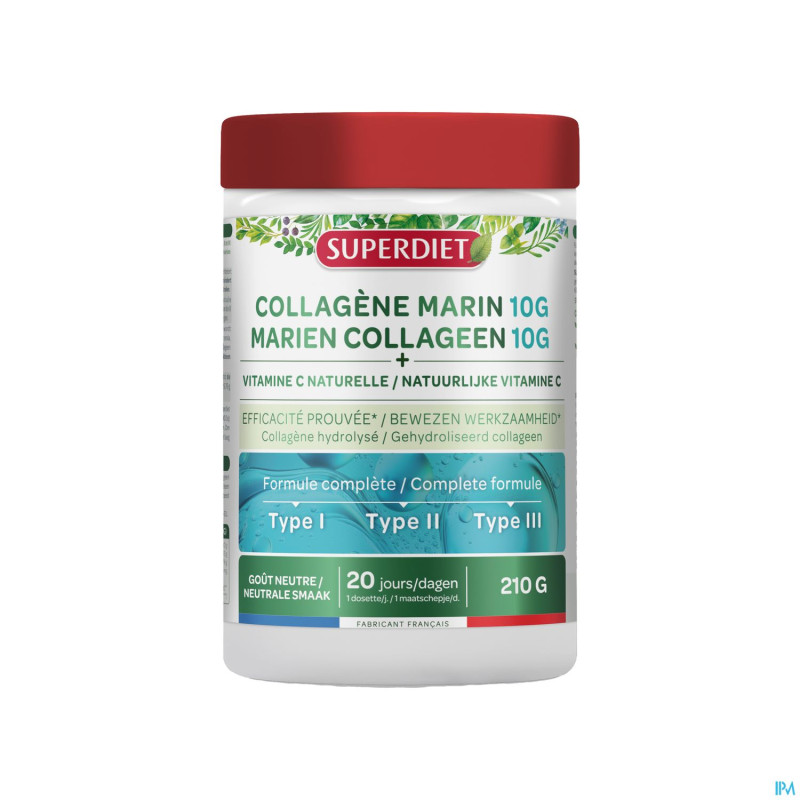 Superdiet collagene poudre+vit c