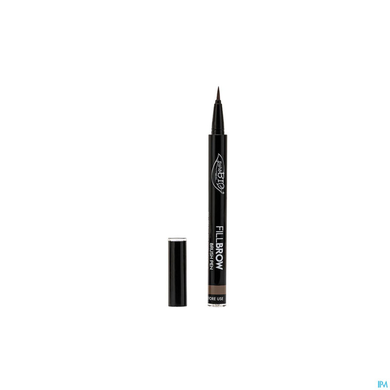 Purobio fillbrow sourcils pinceau pen 02 bio 0,7ml