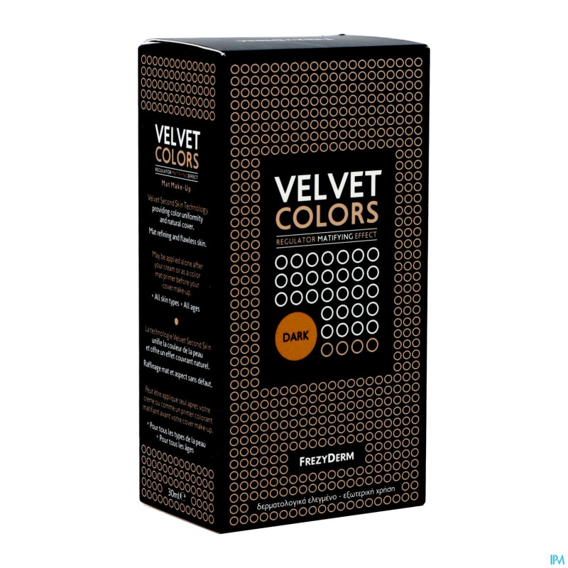 Frezyderm make up velvet color dark 30ml