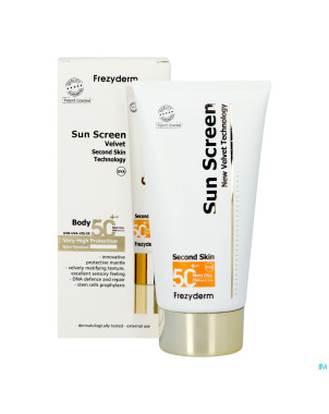 Frezyderm sunscreen velvet body spf50+125ml