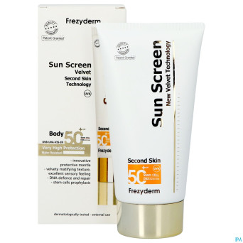 Frezyderm sunscreen velvet body spf50+125ml