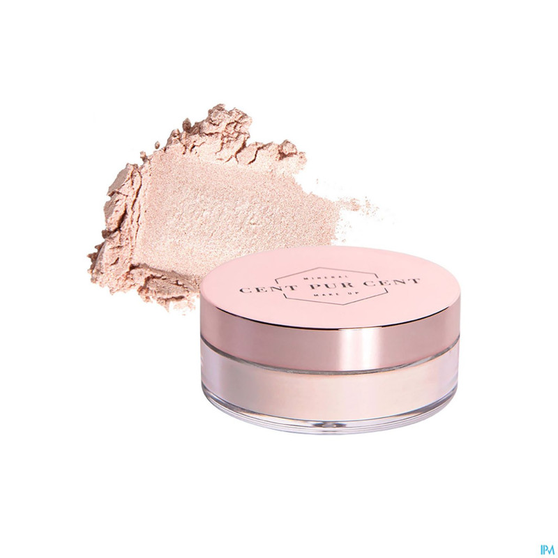 Cent pur cent loose mineral highlighter print. 3g