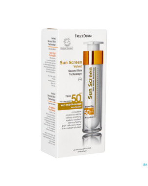 Frezyderm sunscreen velvet face spf 50+ 50ml