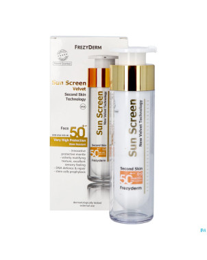 Frezyderm sunscreen velvet face spf 50+ 50ml