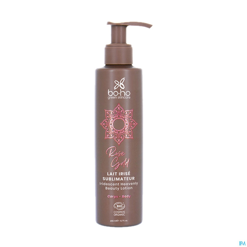 Boho lait scintillant sublim. corps rosegold 200ml
