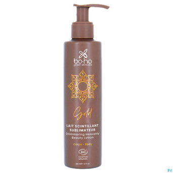 Boho lait scintillant sublimateur corps gold 200ml