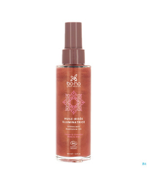 Boho huile scint.illum.corps&chev. rose gold 100ml