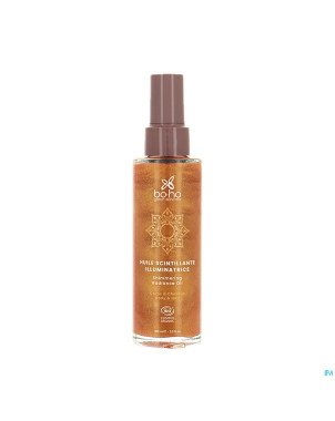Boho huile scintill.illumin.corps&chev. gold 100ml