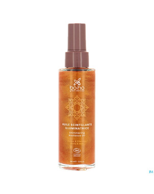 Boho huile scintill.illumin.corps&chev. gold 100ml