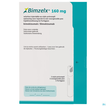 Bimzelx 160mg sol inj stylo prerempli  1