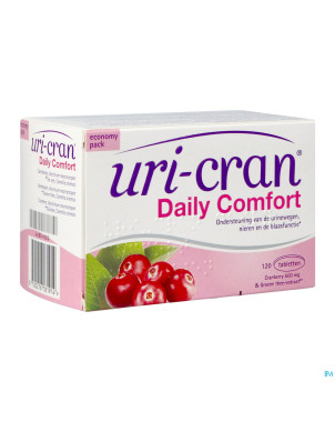 Uri-cran daily comfort    comp 120
