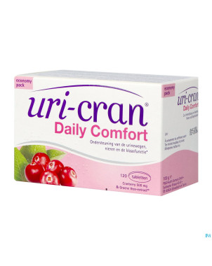 Uri-cran daily comfort    comp 120