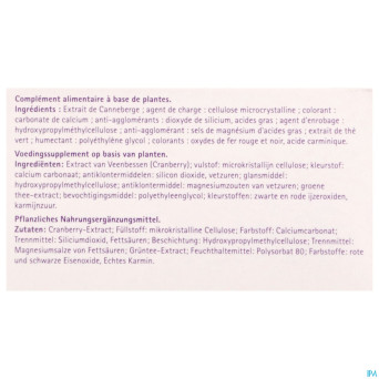 Uri-cran daily comfort    comp 120