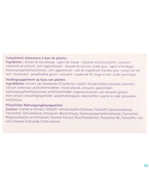 Uri-cran daily comfort    comp 120