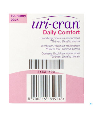 Uri-cran daily comfort    comp 120