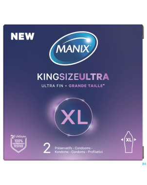 Manix king size ultra preservatifs 2