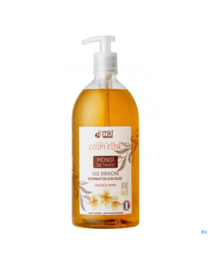 Cosm'ethik gel douche monoi fl pompe 1l