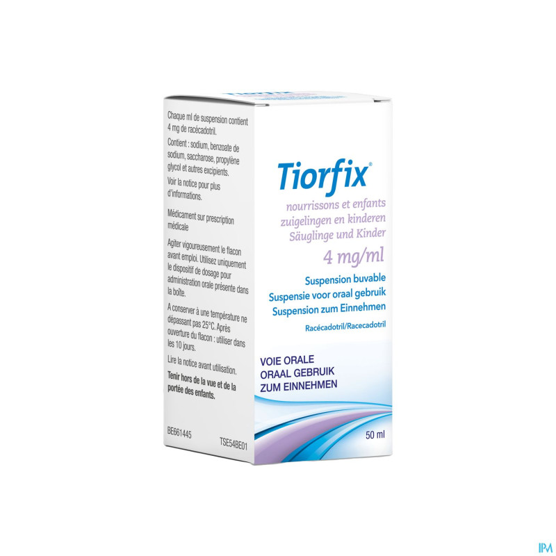 Tiorfix 4mg/ml nourrissons/enfant susp orale 50ml