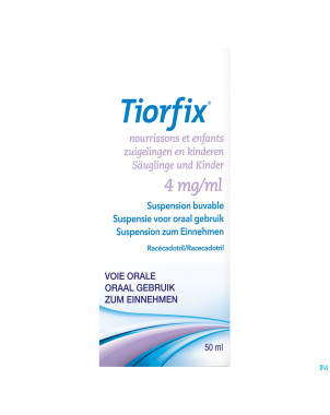 Tiorfix 4mg/ml nourrissons/enfant susp orale 50ml