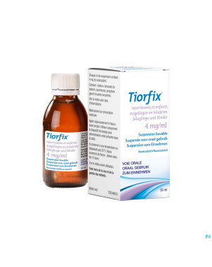 Tiorfix 4mg/ml nourrissons/enfant susp orale 50ml