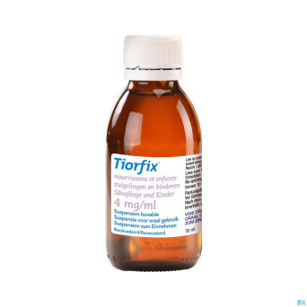 Tiorfix 4mg/ml nourrissons/enfant susp orale 50ml