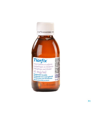 Tiorfix 4mg/ml nourrissons/enfant susp orale 50ml