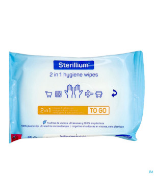 Sterillium 2en1 lingettes 15
