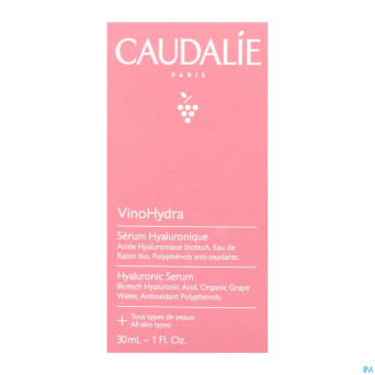 Caudalie vinohydra serum hyaluronique 30ml