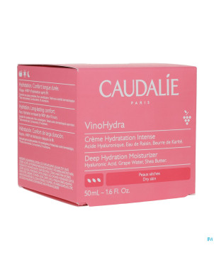 Caudalie vinohydra creme hydratation intense 50ml