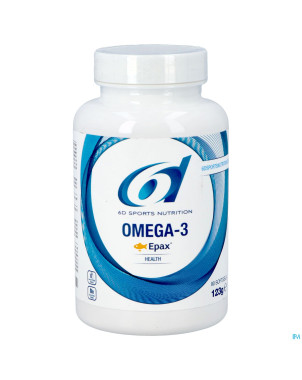 6d sixd omega 3 softgels 90
