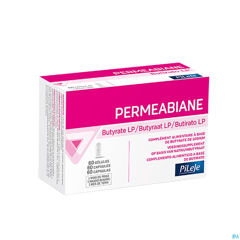 Permeabiane butyrate lp caps 60