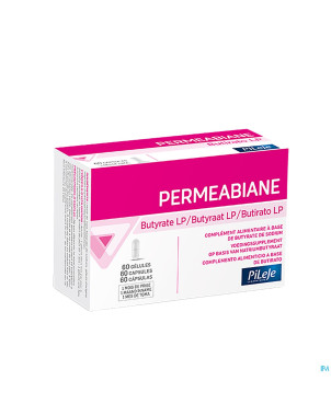 Permeabiane butyrate lp caps 60