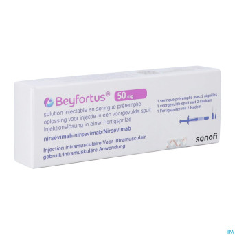 Beyfortus 50mg sol. inj. seringue preremplie