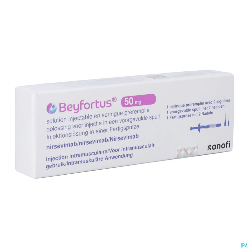 Beyfortus 50mg sol. inj. seringue preremplie