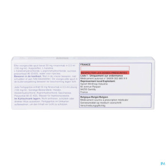 Beyfortus 50mg sol. inj. seringue preremplie