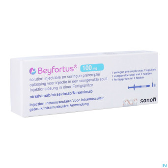 Beyfortus 100mg sol. inj. seringue preremplie