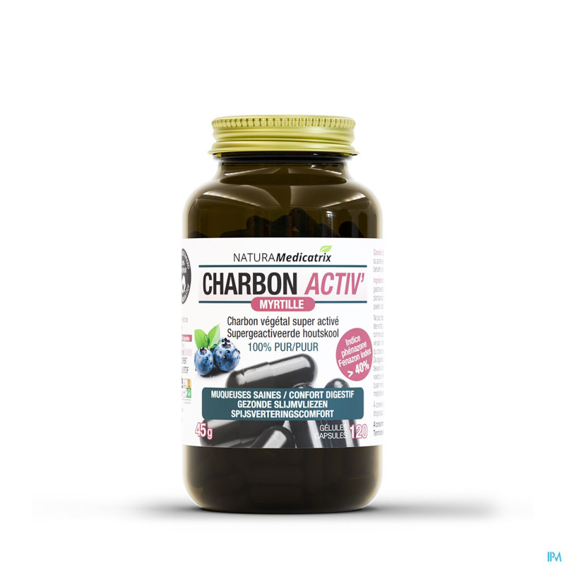 Charbon activ mytilles caps 120