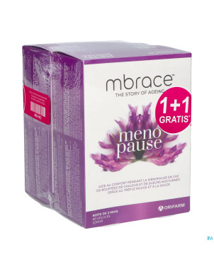 Mbrace menopause comp 60x2 1+1 gratuit