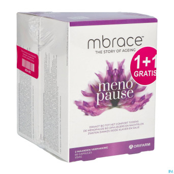 Mbrace menopause comp 60x2 1+1 gratuit