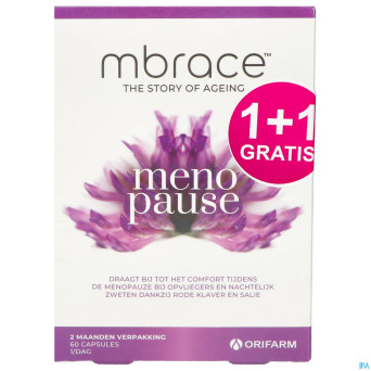 Mbrace menopause comp 60x2 1+1 gratuit