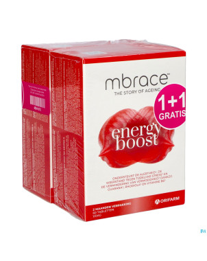 Mbrace energy boost comp 60x2 1+1 gratuit