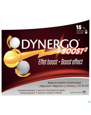 Dynergoboost amp buvable 15x10ml