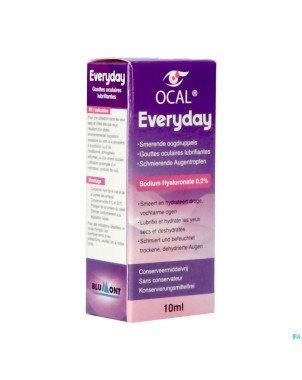 Ocal everyday gouttes yeux fl 10ml