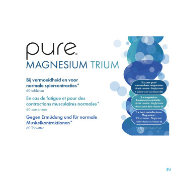 Pure magnesium trium comp 60